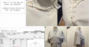 Cropped Short Sleeve Blouse