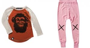 Kids Raglan Top and Drop Crotch Leggings