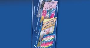 BPW Series Wall mounting literature holder