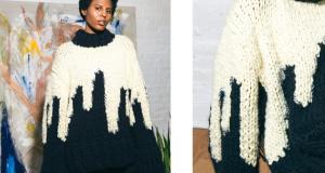 Hand knit sweater Fall 18