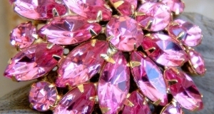 Rhinestone Brooch
