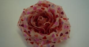 'Love'ly Rose Flower Pin