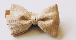 Cream Bow Tie