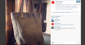 Waxed Canvas Tote