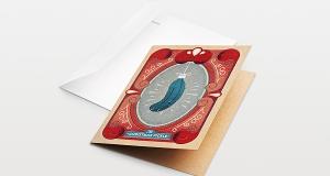French Paper Greeting Card