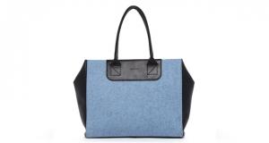 Tasman 5mm merino wool felt and leather gusset
