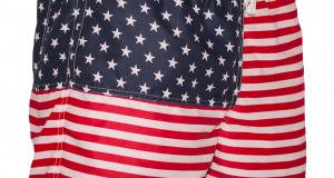 American Flag Swimming Trunks