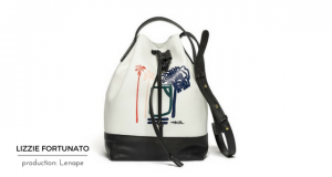 Ink-Pool Bucket Bag