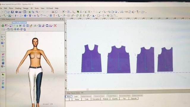 East Coast fashion production facility photograph