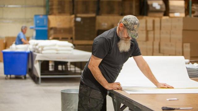 Harris Pillow Supply facility photograph