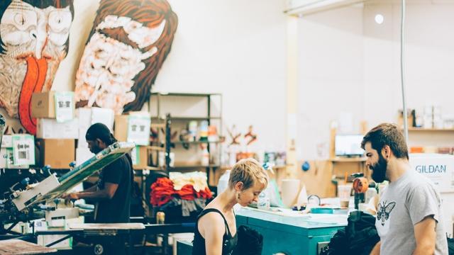 Tiny Fish Printing facility photograph