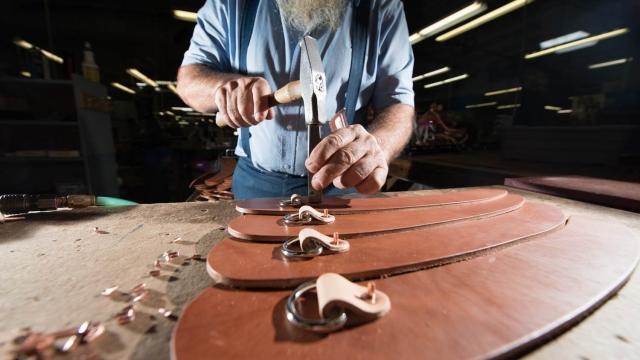 Weaver Leather Custom Manufacturing facility photograph