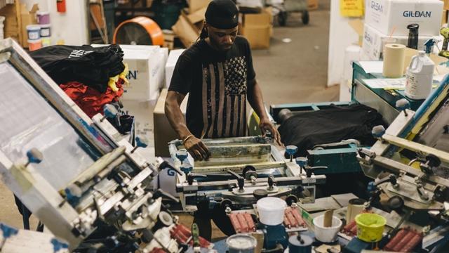 Tiny Fish Printing facility photograph