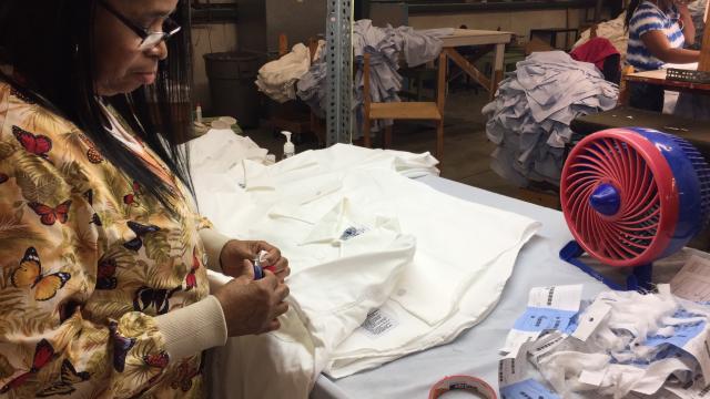 America's Finest Sewing Co. facility photograph