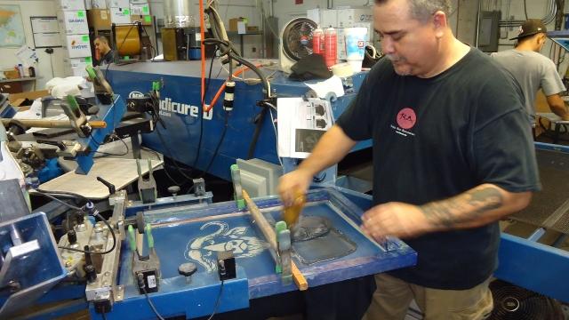 Express Screen Printing facility photograph