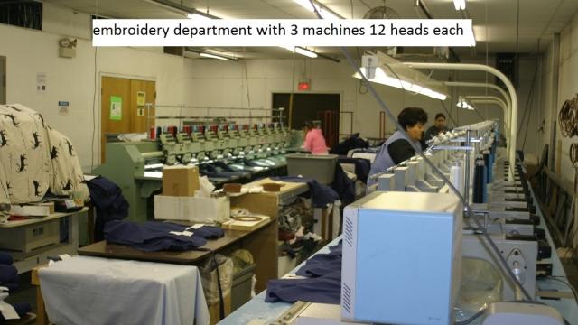Ruddock Shirtmakers facility photograph