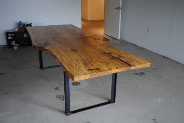 Spalted Silver Maple Conference Table