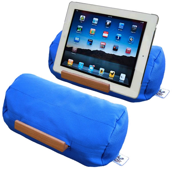 Lap Log Soft Tablet Stand - Deepwater Blue