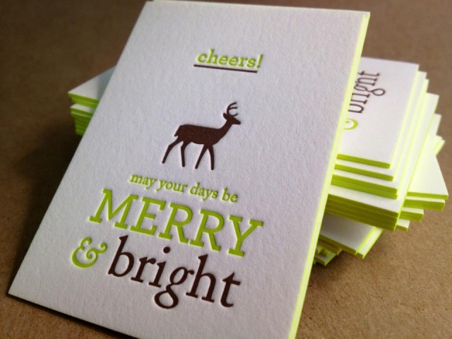 Merry & Bright Hang Tag