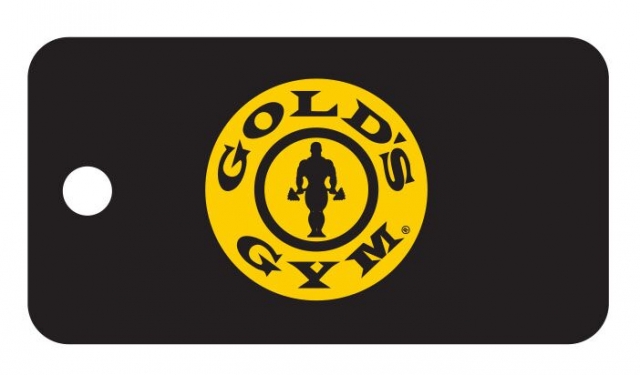 Gold's Gym Key Tag