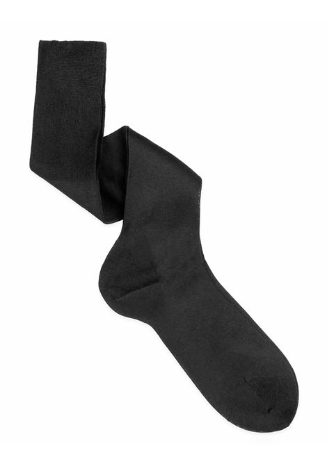 Calza lunga liscia medio peso antracite SOZZI | Calze | 118002001