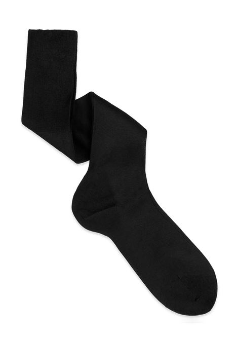 Calza lunga liscia medio peso nero SOZZI | Calze | 118002020