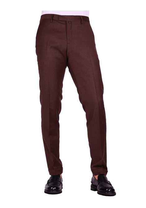 Pantalone Sartoriale Slim Fit in Lana Comfort Biscotto BRIGLIA | Pantaloni | BG03S-40012036
