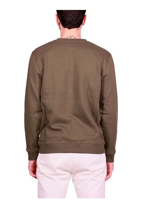 Felpa Regular in Cotone Verde DONDUP | Felpe | UF641-KF0196-LO6604