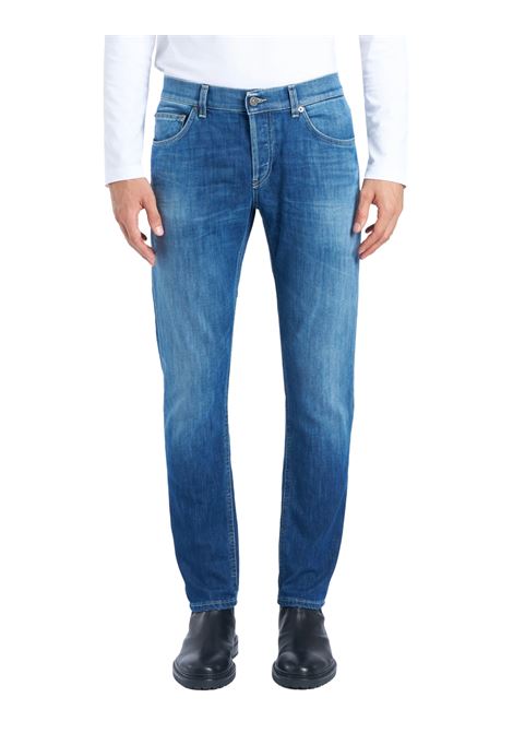 Jeasn 5 Tasche Slim Mius in Denim Stretch Blu 11 Oz DONDUP | Jeans | UP168-DS0107-LE9800