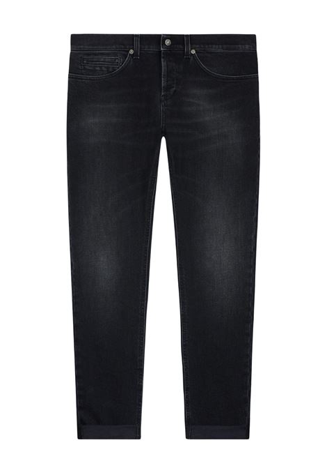 Jeans 5 Tasche Skinny George in Denim Black Comfort 15 Oz DONDUP | Jeans | UP232-DS0369-LM3999