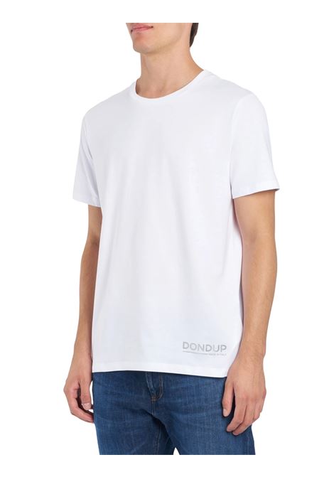 Regular-fit crew-neck T-shirt in jersey DONDUP | T-Shirts | US198-JF0309U-LO6000