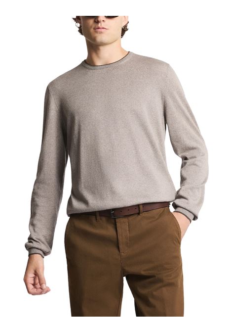 Pull Girocollo in Lana Beige FAY | Maglie | NMMC1512230WJF013Q