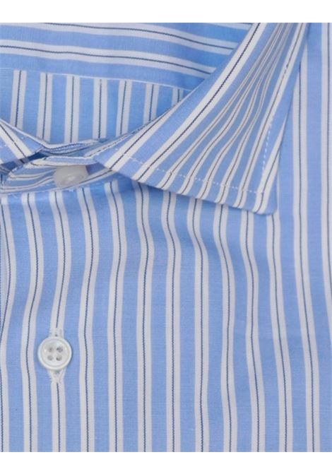 Camicia in 100% Cotone a Righe Azzurre LORI | Camicie | 120918