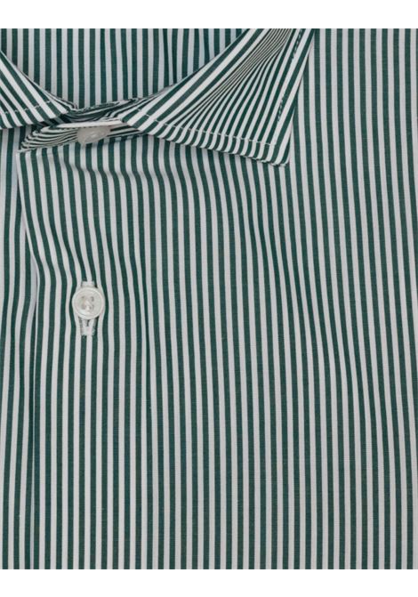 Camicia in 100% Cotone a Righe Verdi LORI | Camicie | 21028
