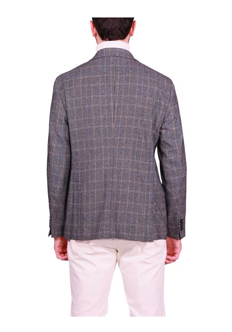 Blazer Monopetto in Fantasia Quadri Tartan MANUEL RITZ | Giacche | 3932G2038-25362199