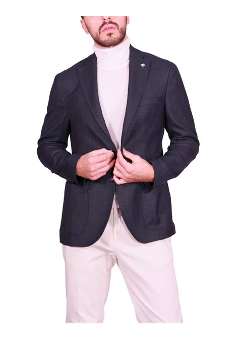 Blazer Monopetto Strutturato Blu MANUEL RITZ | Giacche | 3932G2038-25362589