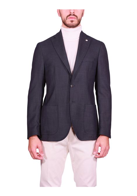Blazer Monopetto Strutturato Blu MANUEL RITZ | Giacche | 3932G2038-25362589