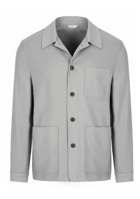 Overshirt flanella di lana stretch MANUEL RITZ | Giubbini | 3932G2440-25050198