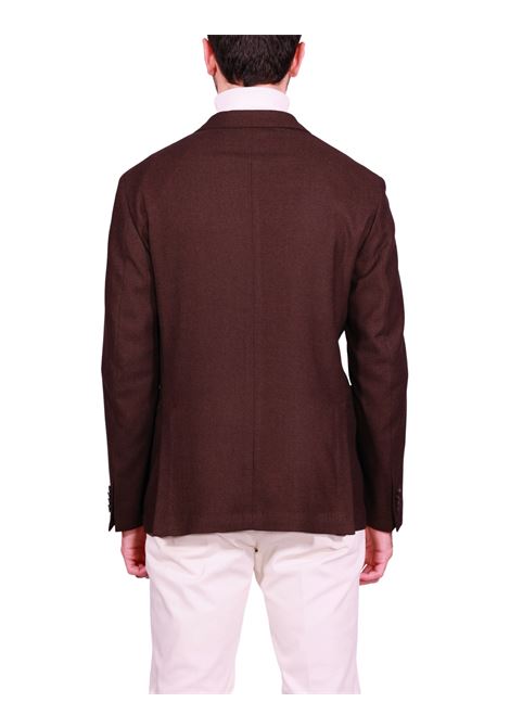 Blazer Monopetto in Misto Lana Comfort Marrone MANUEL RITZ | Giacche | 3932G2728-25360030