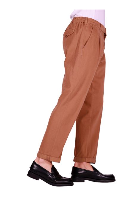 Pantalone Chino con Pince in Cotone e Cashmere MYTHS | Pantaloni | 25WM18ELA-10446