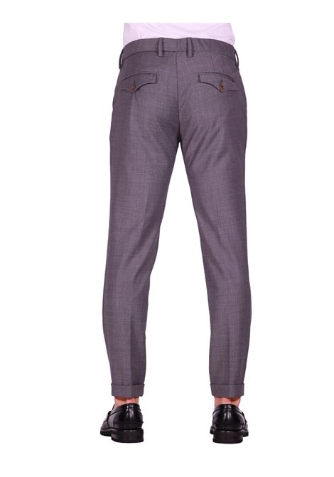 Pantalone con Pince in Lana Comfort Grigio MYTHS | Pantaloni | 25WM19L-10634