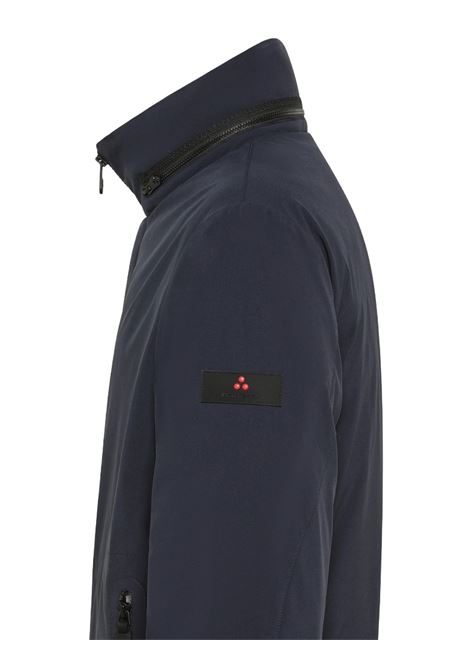 Peebles Srt BluGiacca stretch con cappuccio estraibile PEUTEREY | Giubbini | PEU5568215