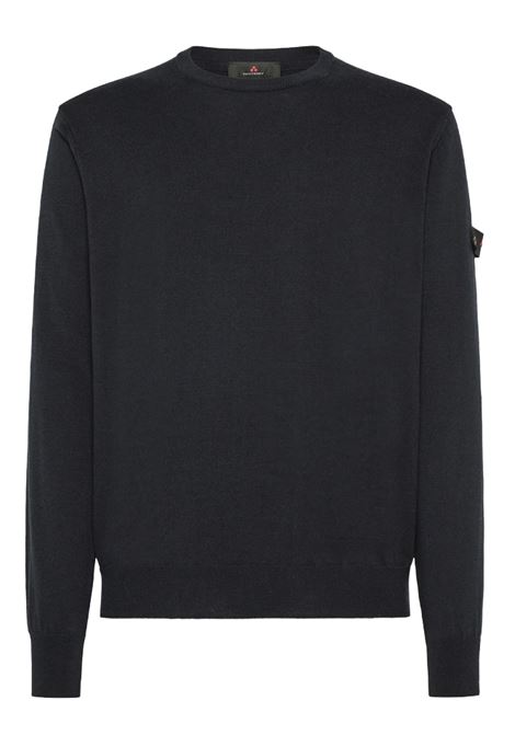 Exmoor 07 BluMaglione in lana e cotone PEUTEREY | Maglie | PEU5611215