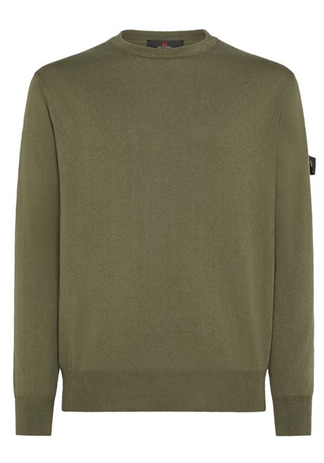 Exmoor 07 VerdeMaglione in lana e cotone PEUTEREY | Maglie | PEU5611690
