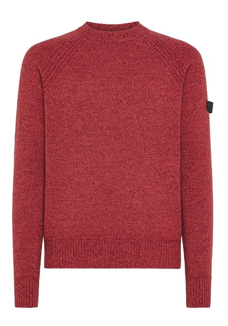 Itokawa 03 Dark OrchidStranded wool blend sweater PEUTEREY | Maglie | PEU5613089M