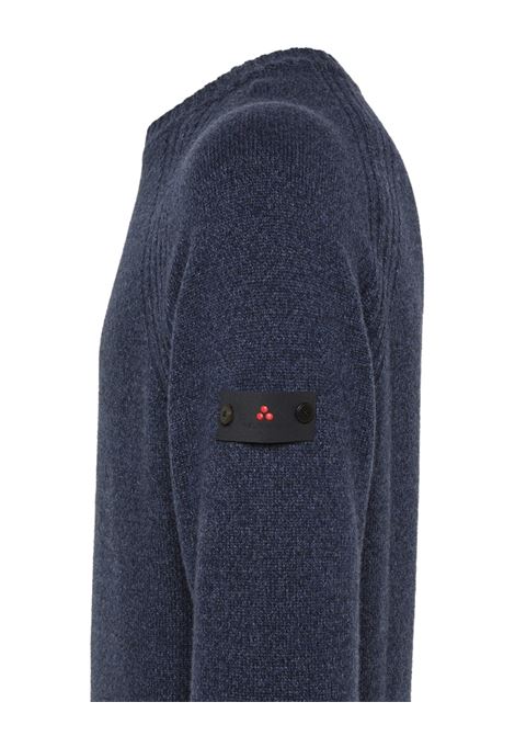 Itokawa 03 BluMaglia in misto lana moulinè PEUTEREY | Maglie | PEU5613215