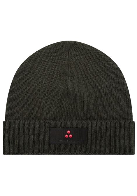 Silli 05 VerdeBerretto in misto cachemire PEUTEREY | Cappelli | PEX0179669