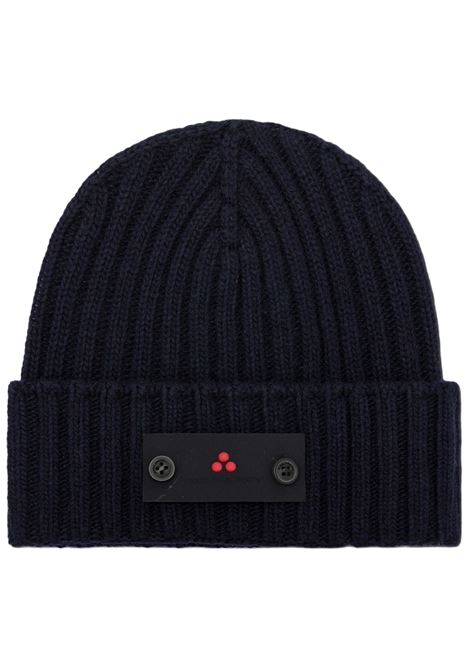 Sax 01 BluCappello a coste in misto cachemire PEUTEREY | Cappelli | PEX0184215