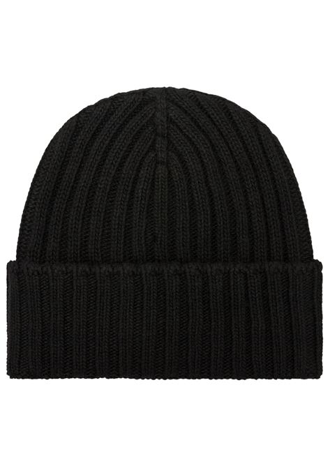 Sax 01 NeroCappello a coste in misto cachemire PEUTEREY | Cappelli | PEX0184NER