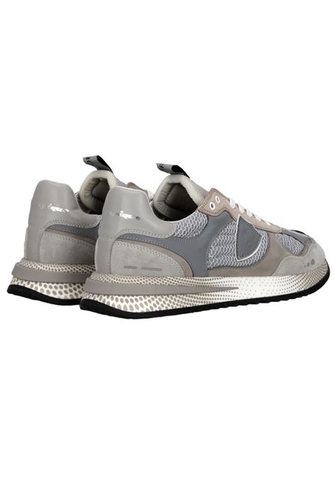 Olympique Men's Sneakers Grey Beige PHILIPPE MODEL |  | OYLUNR01